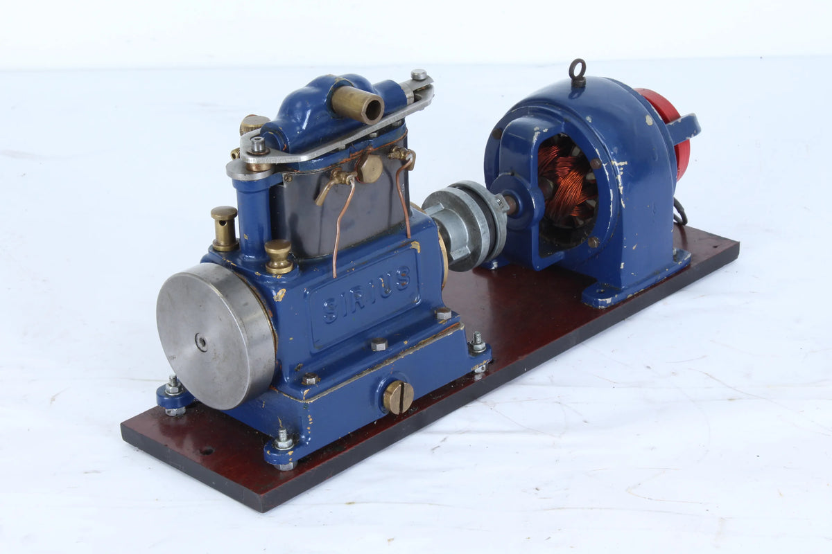 Stuart Sirius with generator