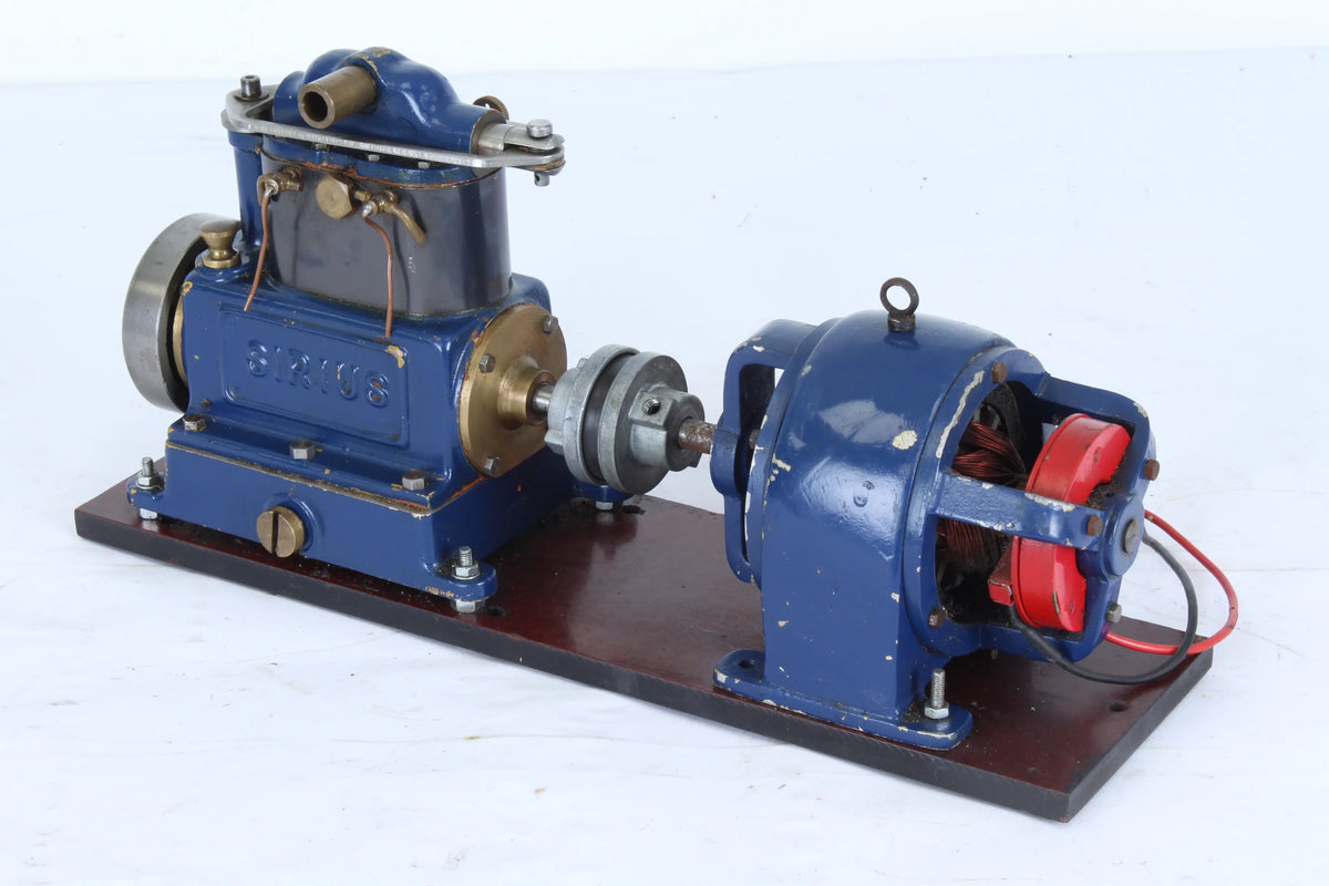 Stuart Sirius with generator