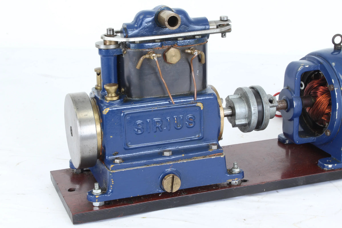 Stuart Sirius with generator
