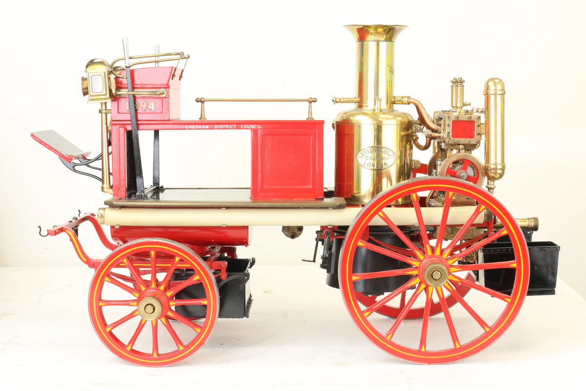 2 inch scale Shand Mason fire engine