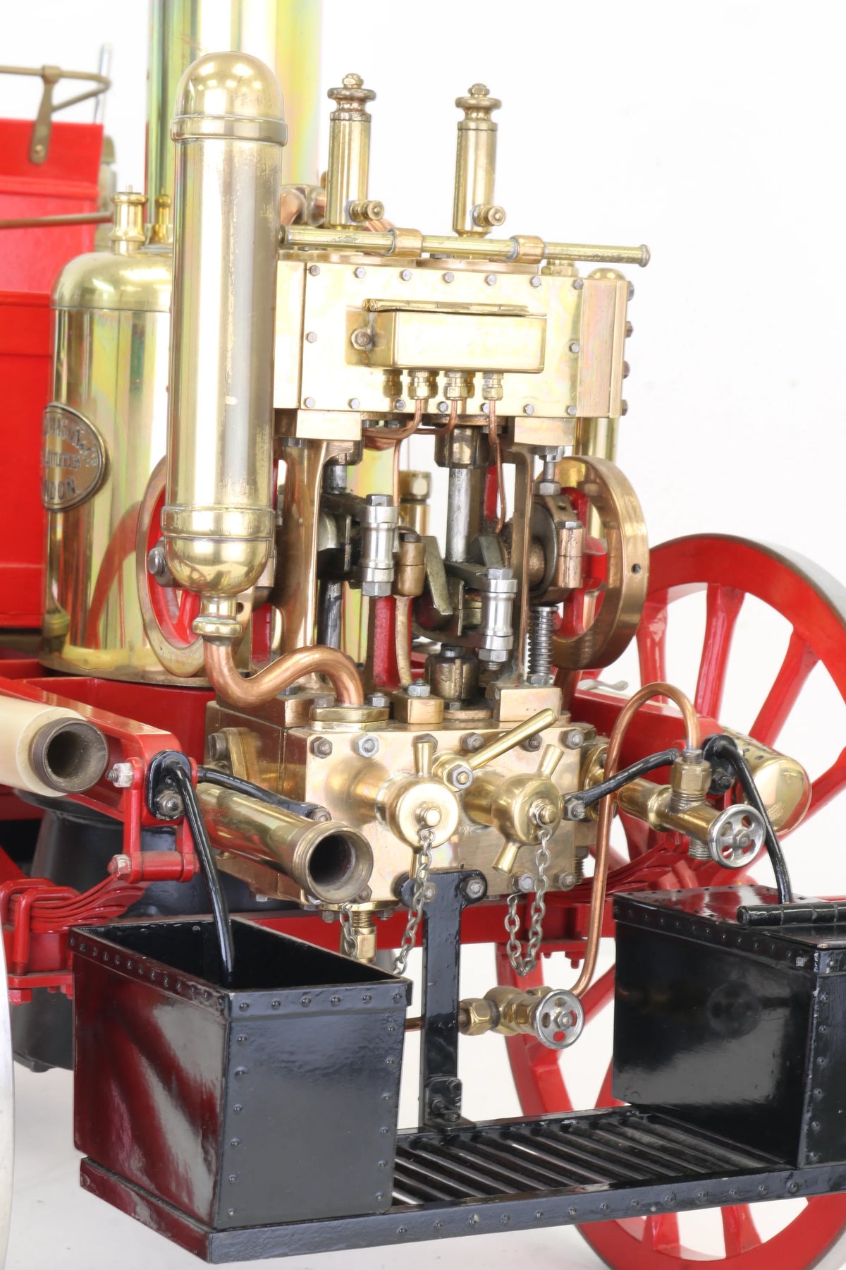 2 inch scale Shand Mason fire engine