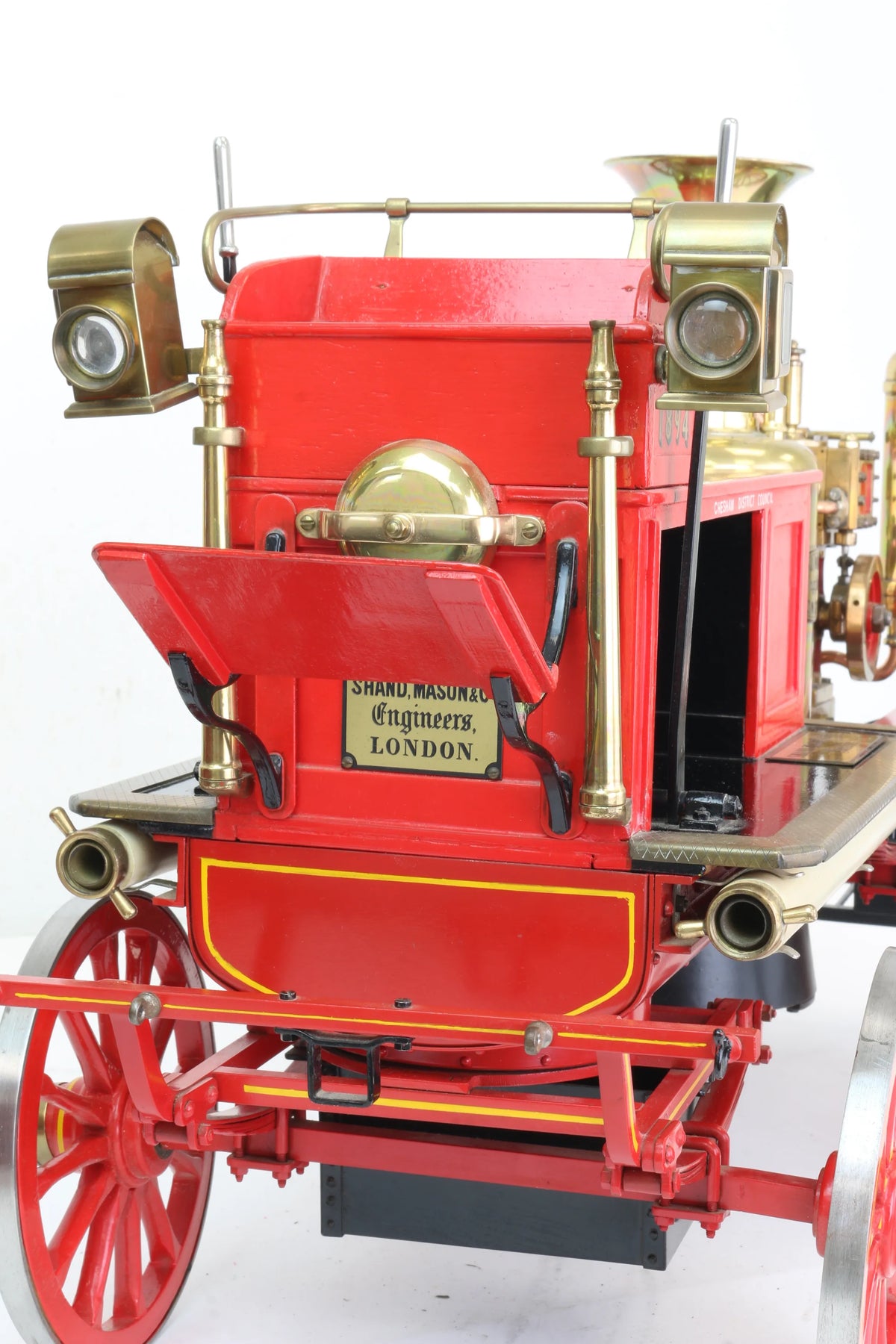 2 inch scale Shand Mason fire engine