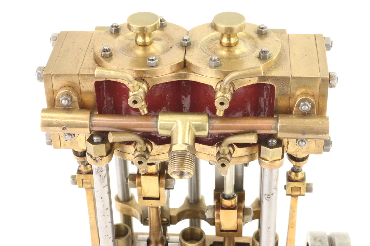 Twin cylinder launch engine