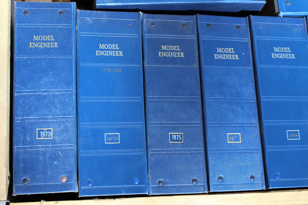 Thirty bound volumes "Model Engineer" magazine