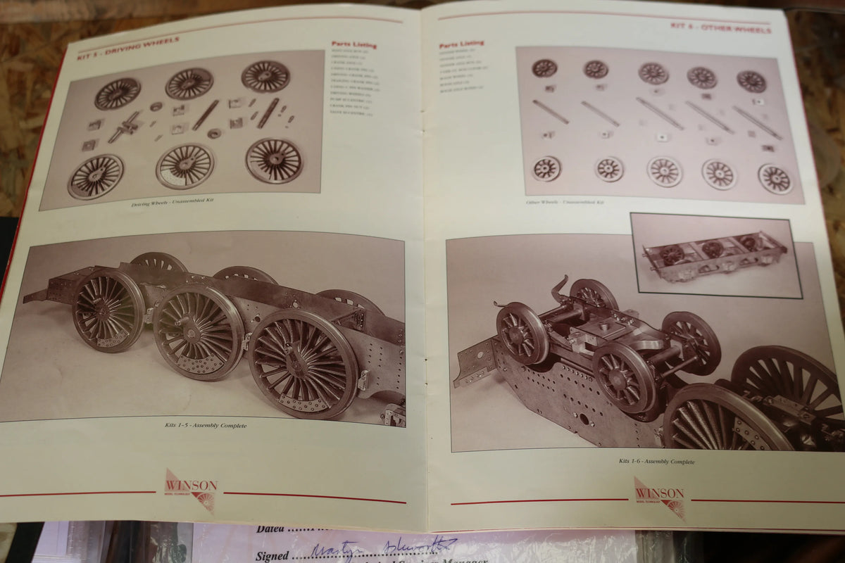 5 inch gauge kit-build LMS Jubilee