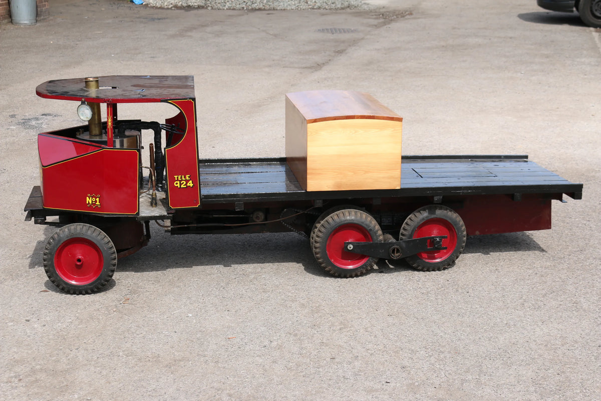 4 inch scale freelance Sentinel steam wagon