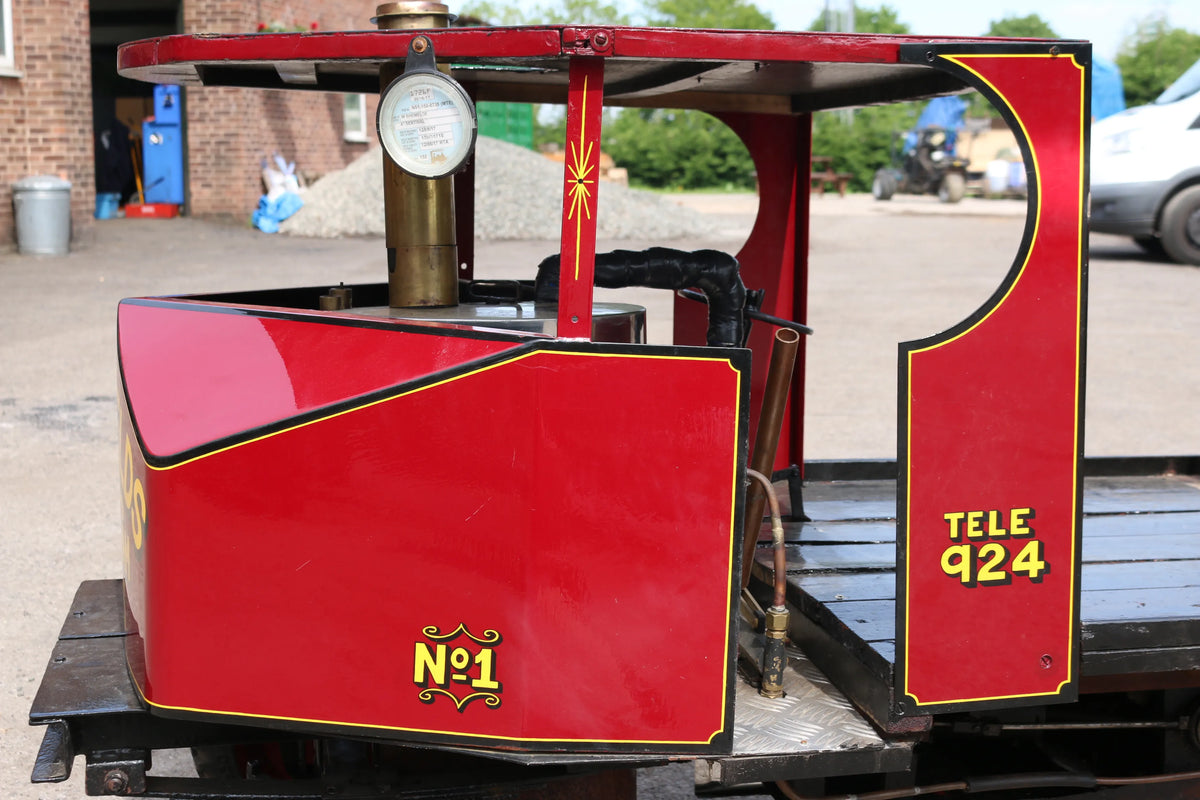 4 inch scale freelance Sentinel steam wagon