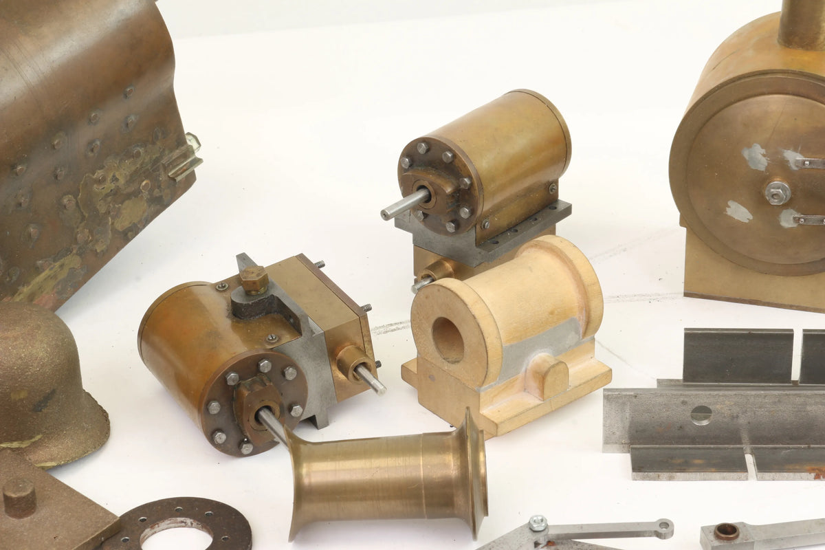 3 1/2 inch gauge "Rob Roy" boiler, parts, castings