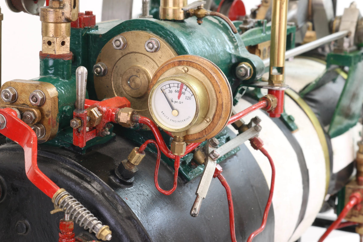 2 inch scale Ransomes portable engine