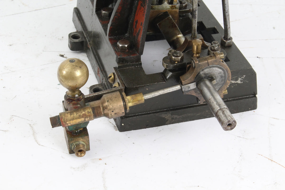 Vertical twin engine
