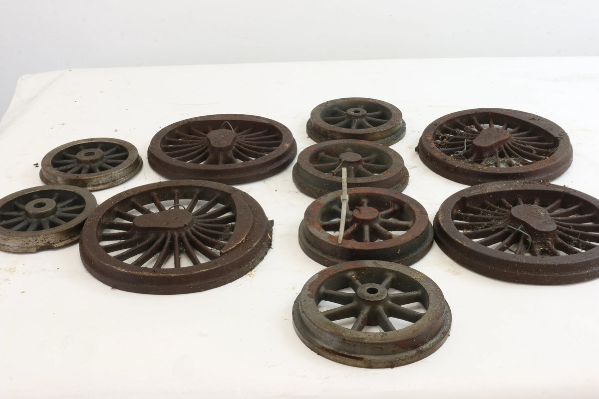 Assorted wheel castings