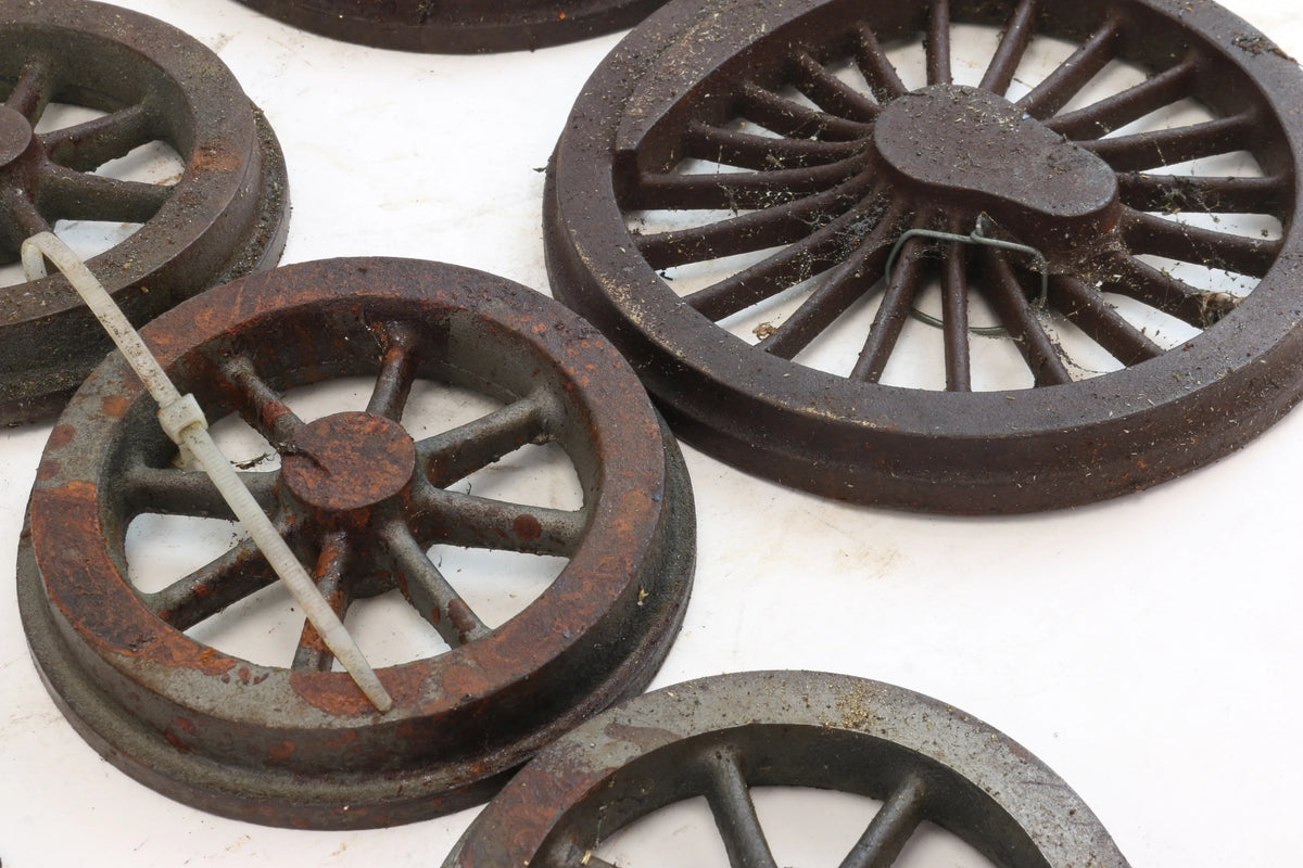 Assorted wheel castings