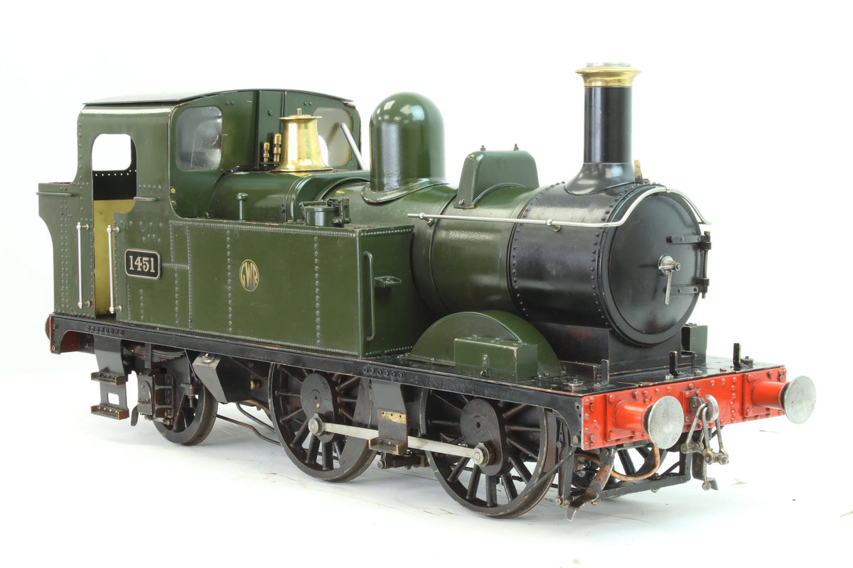 5 inch gauge GWR 14XX 0-4-2T