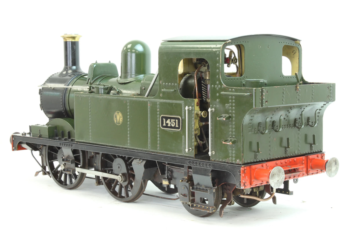 5 inch gauge GWR 14XX 0-4-2T