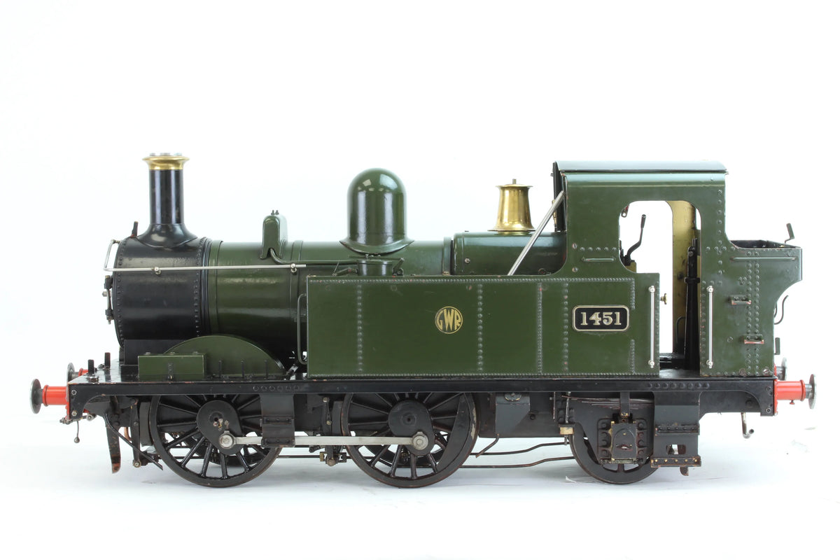 5 inch gauge GWR 14XX 0-4-2T