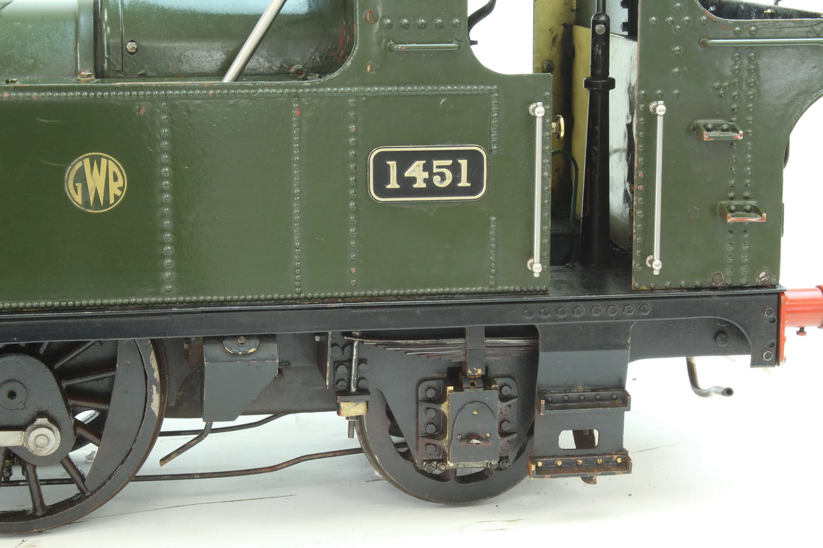 5 inch gauge GWR 14XX 0-4-2T
