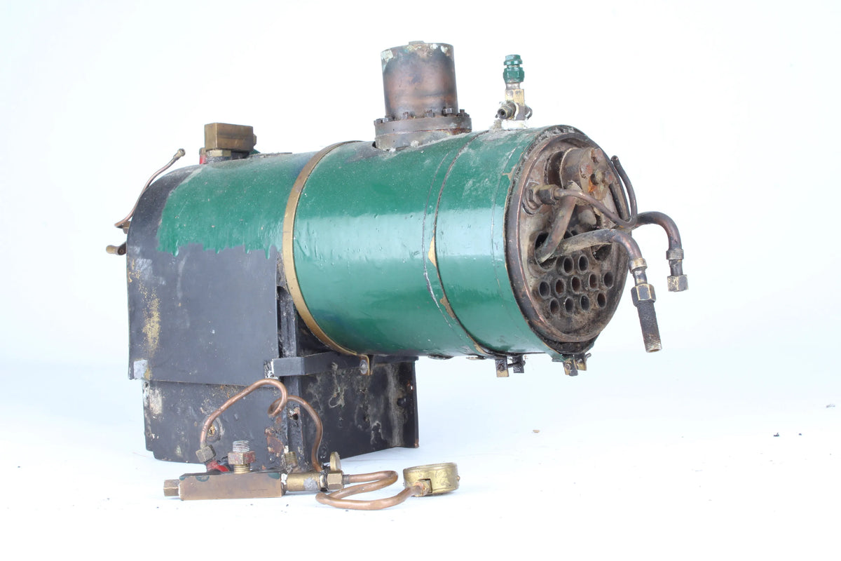 Dismantled 5 inch gauge Rail Motor with new boiler