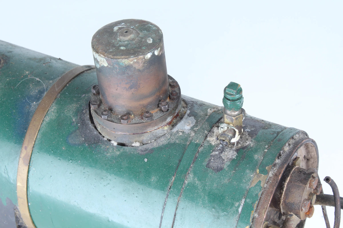 Dismantled 5 inch gauge Rail Motor with new boiler