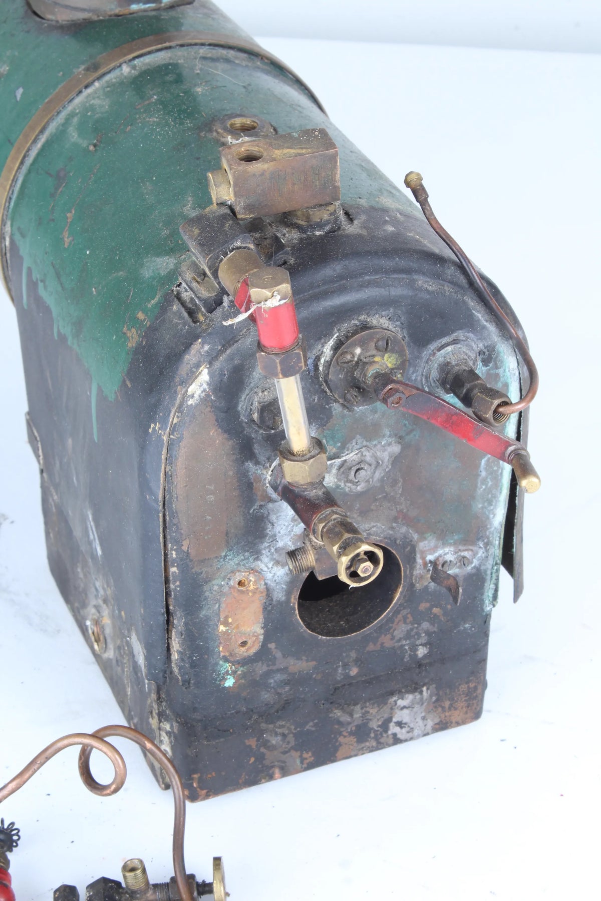 Dismantled 5 inch gauge Rail Motor with new boiler
