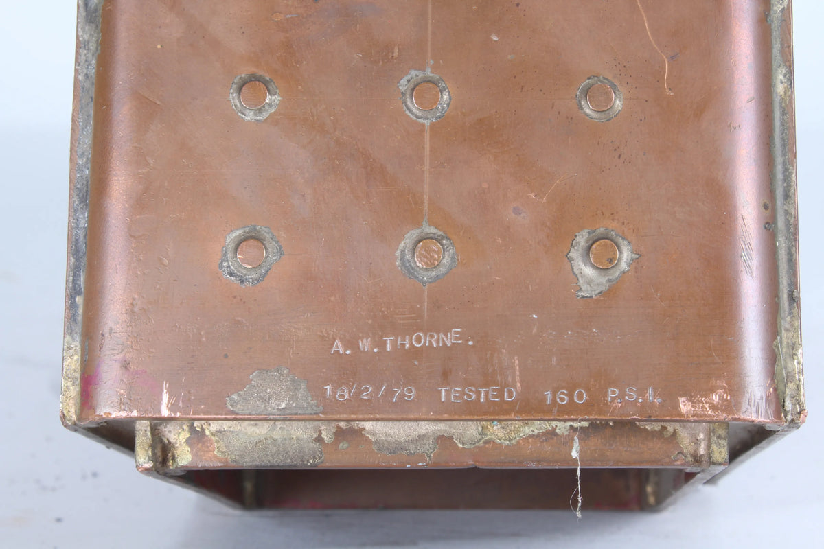 Dismantled 5 inch gauge Rail Motor with new boiler