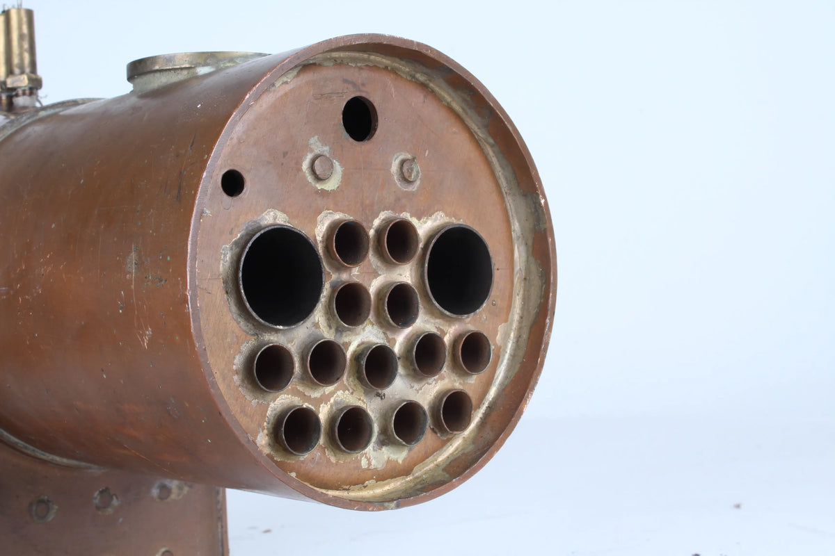 Dismantled 5 inch gauge Rail Motor with new boiler