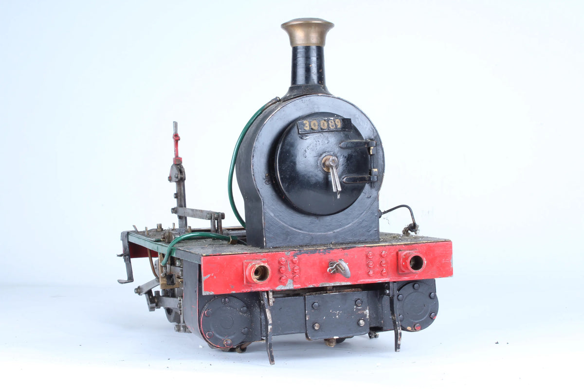 Dismantled 5 inch gauge Rail Motor with new boiler