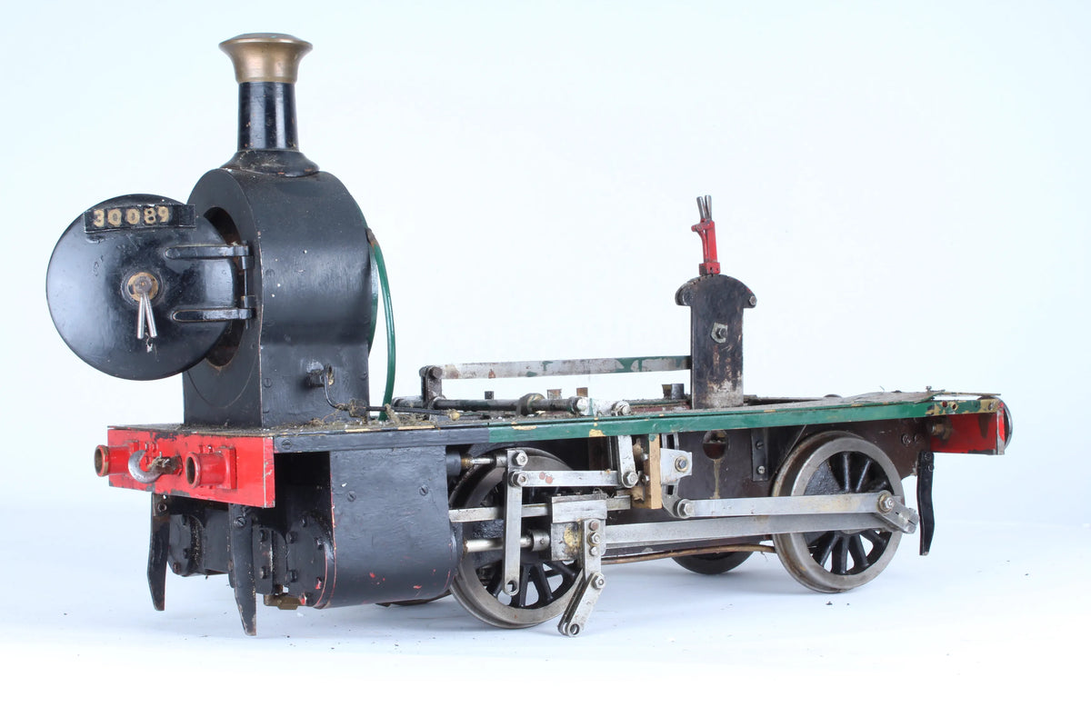 Dismantled 5 inch gauge Rail Motor with new boiler