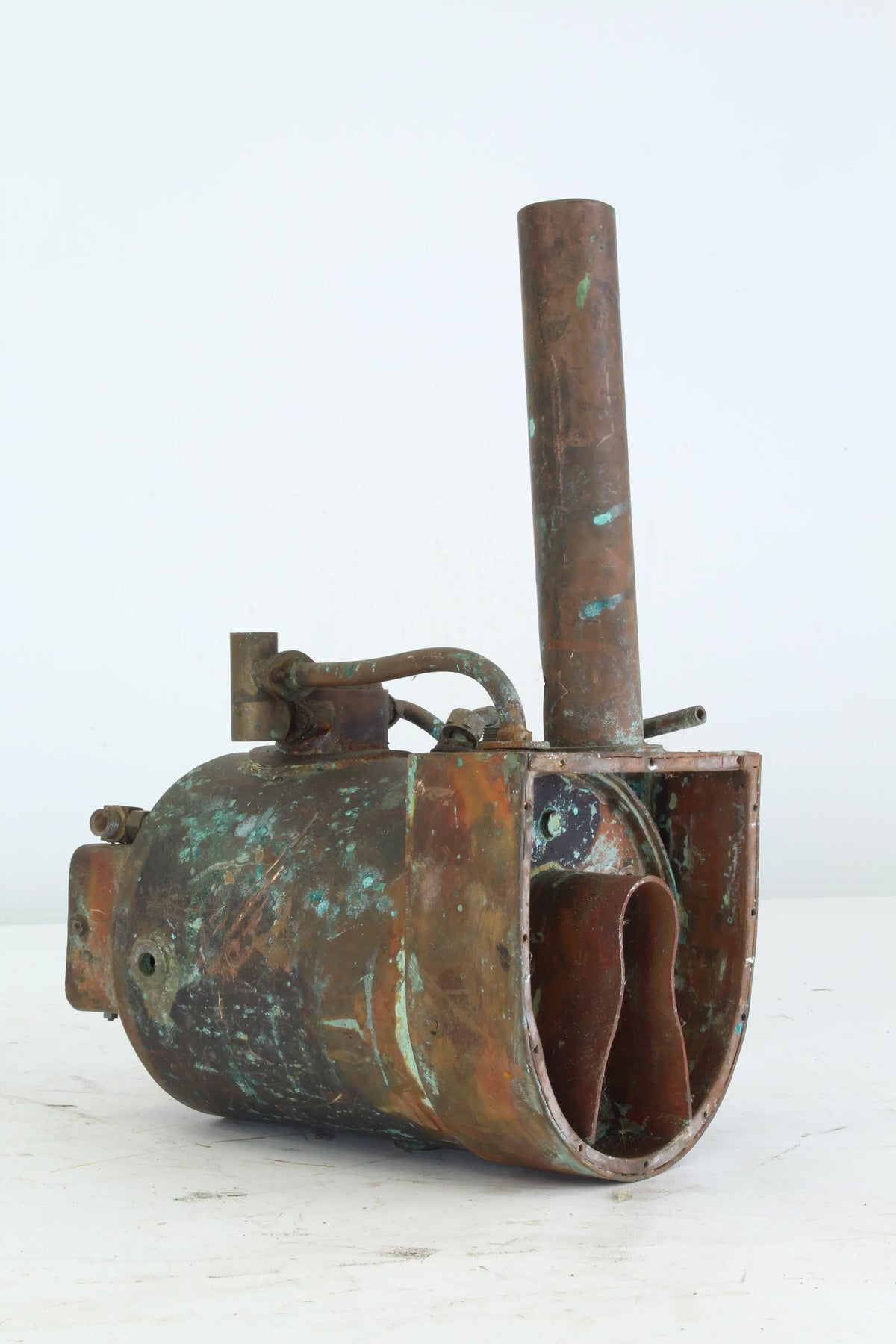 Return flue boiler