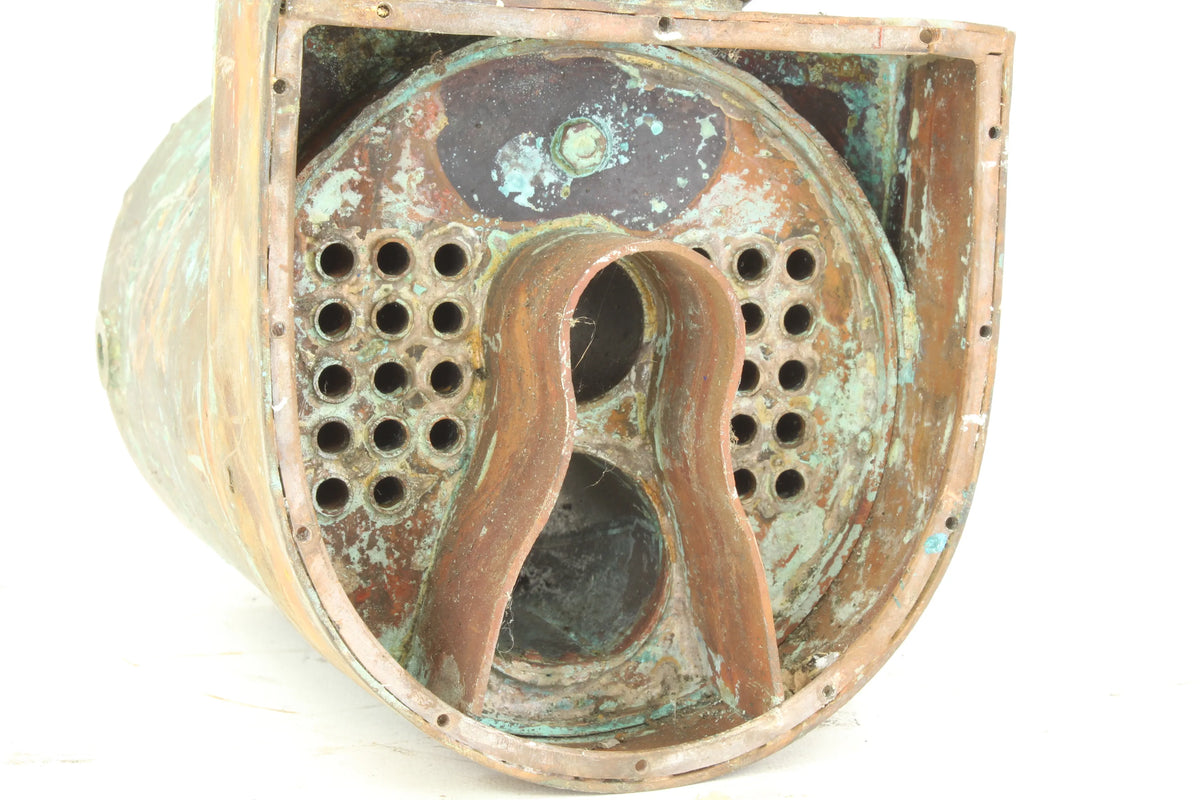 Return flue boiler