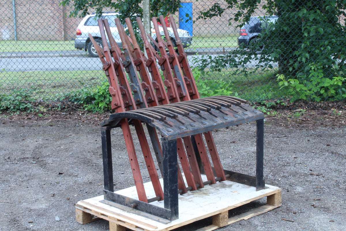 Eight lever ground frame