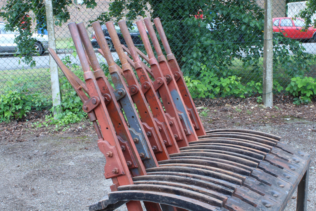 Eight lever ground frame