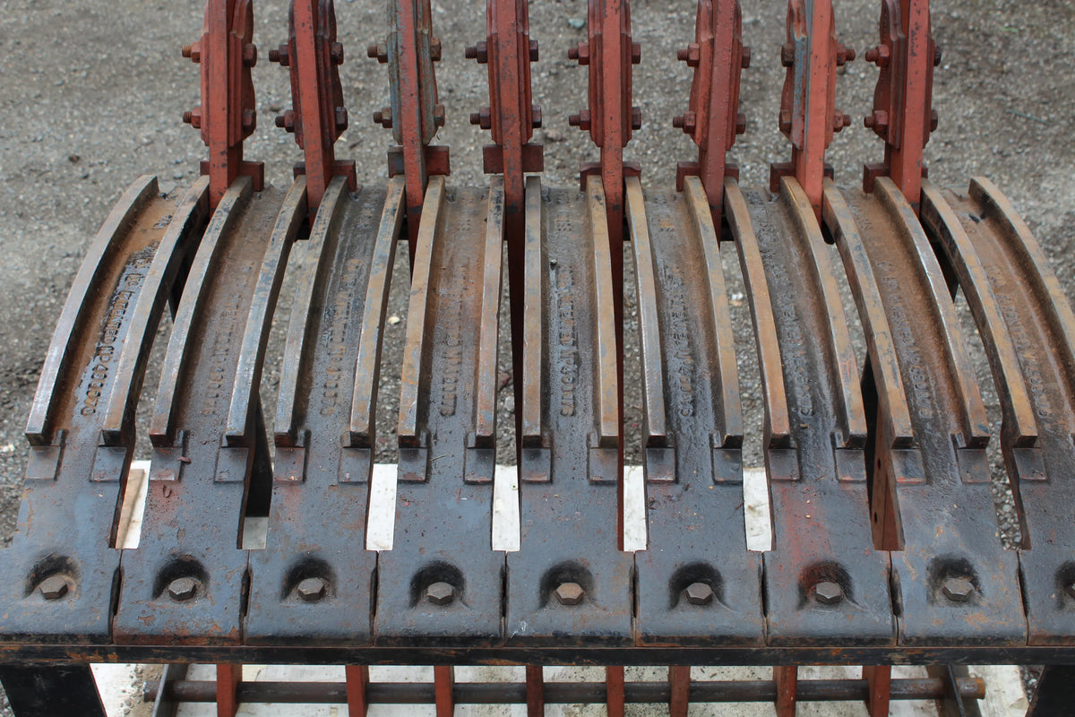 Eight lever ground frame