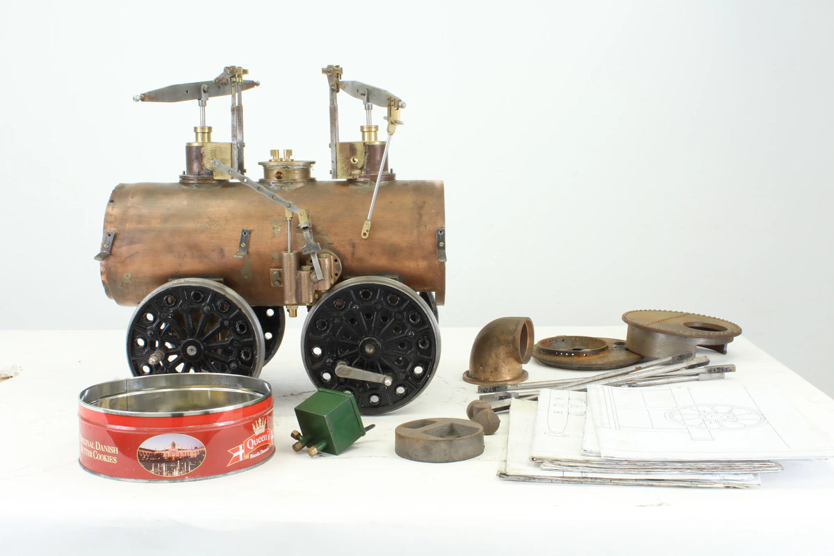 Part-built 7 1/4 inch gauge "Locomotion No.1"