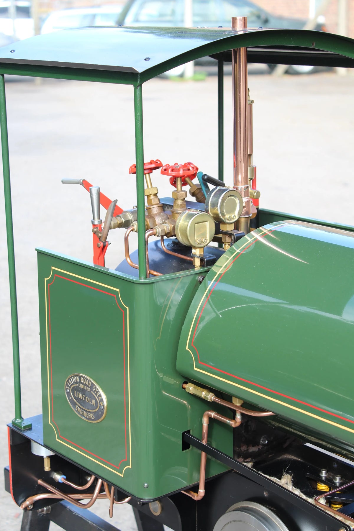 7 1/4 inch gauge Stafford 0-4-0ST with driving truck, works number 1331