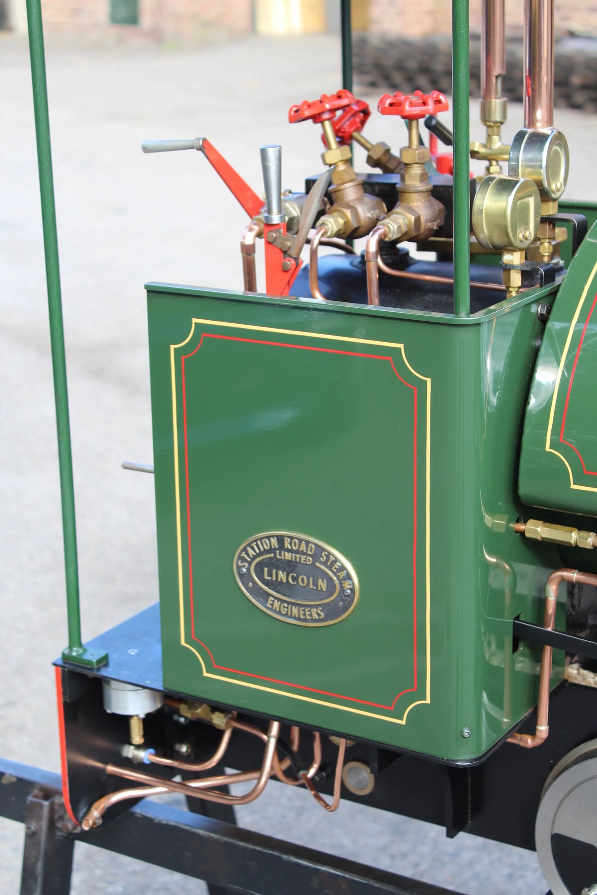 7 1/4 inch gauge Stafford 0-4-0ST with driving truck, works number 1331