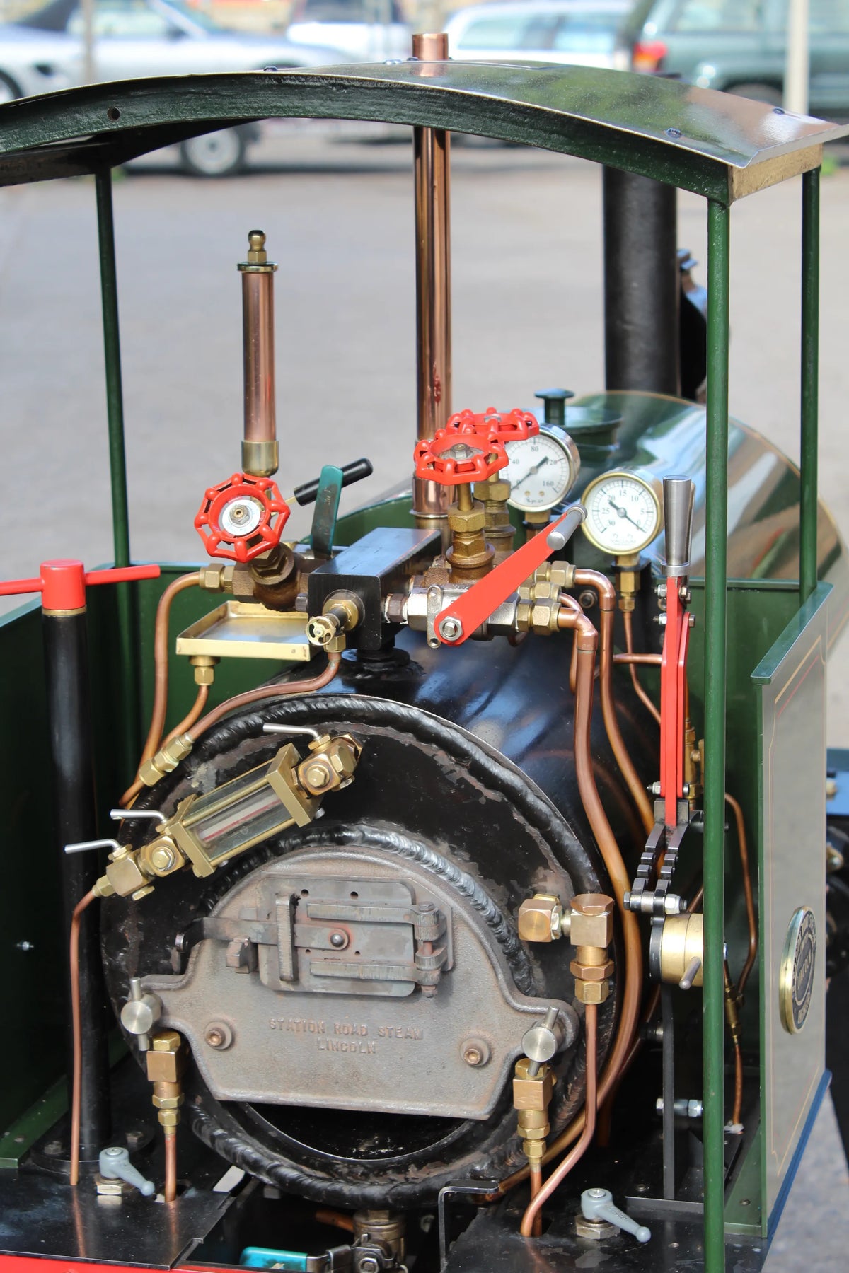 7 1/4 inch gauge Stafford 0-4-0ST with driving truck, works number 1331