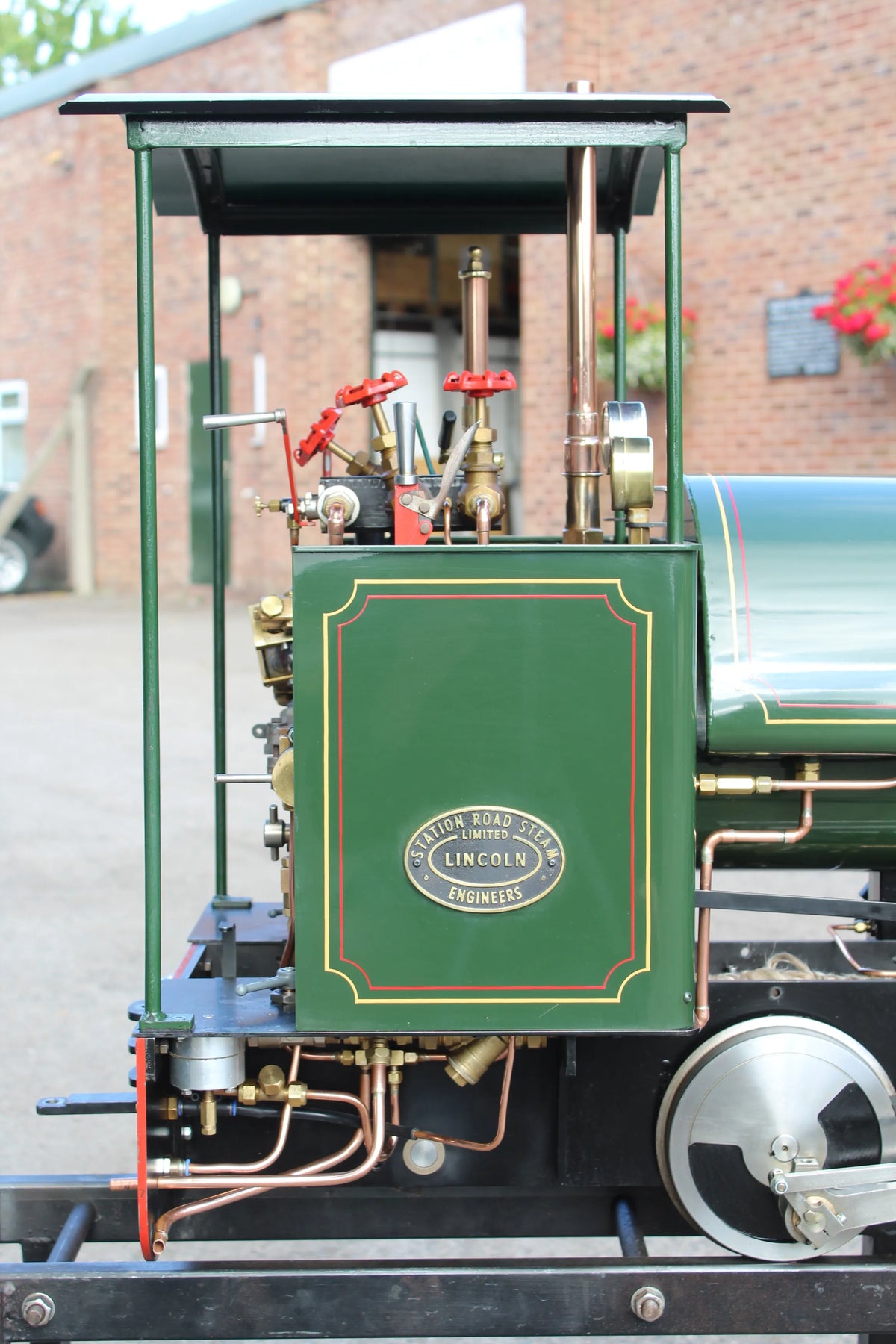 7 1/4 inch gauge Stafford 0-4-0ST with driving truck, works number 1331
