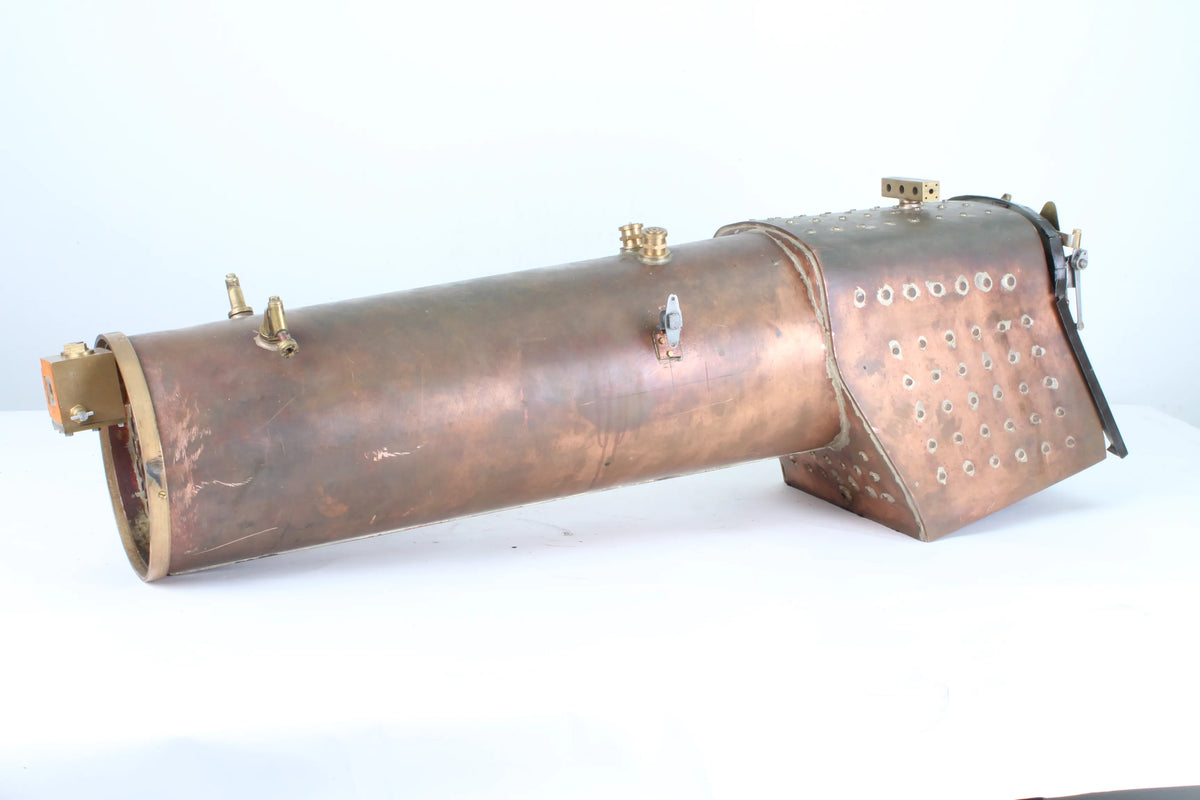 Part-built 5 inch gauge Britannia with commercial boiler