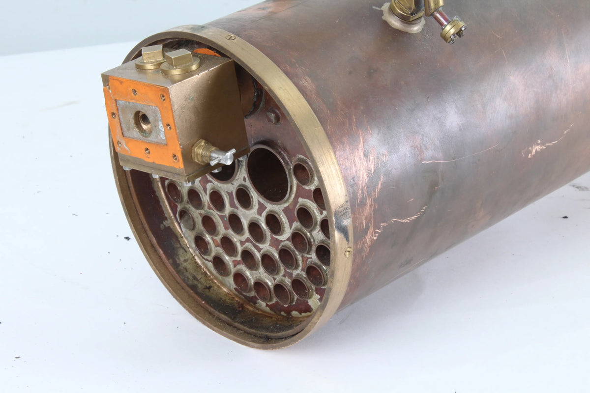 Part-built 5 inch gauge Britannia with commercial boiler
