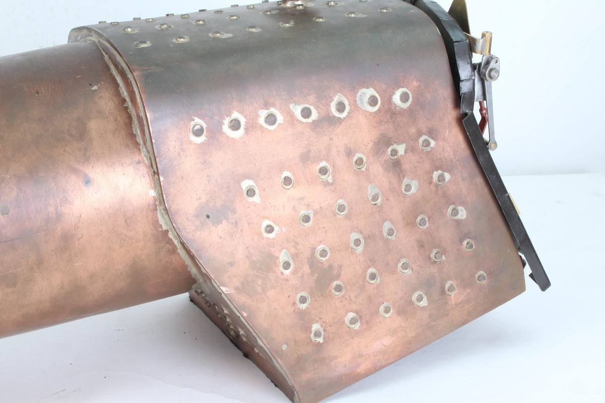 Part-built 5 inch gauge Britannia with commercial boiler