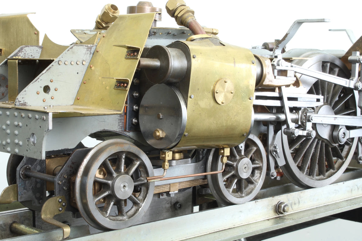 Part-built 5 inch gauge Britannia with commercial boiler