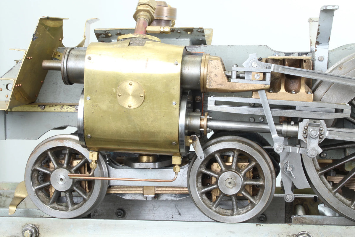 Part-built 5 inch gauge Britannia with commercial boiler