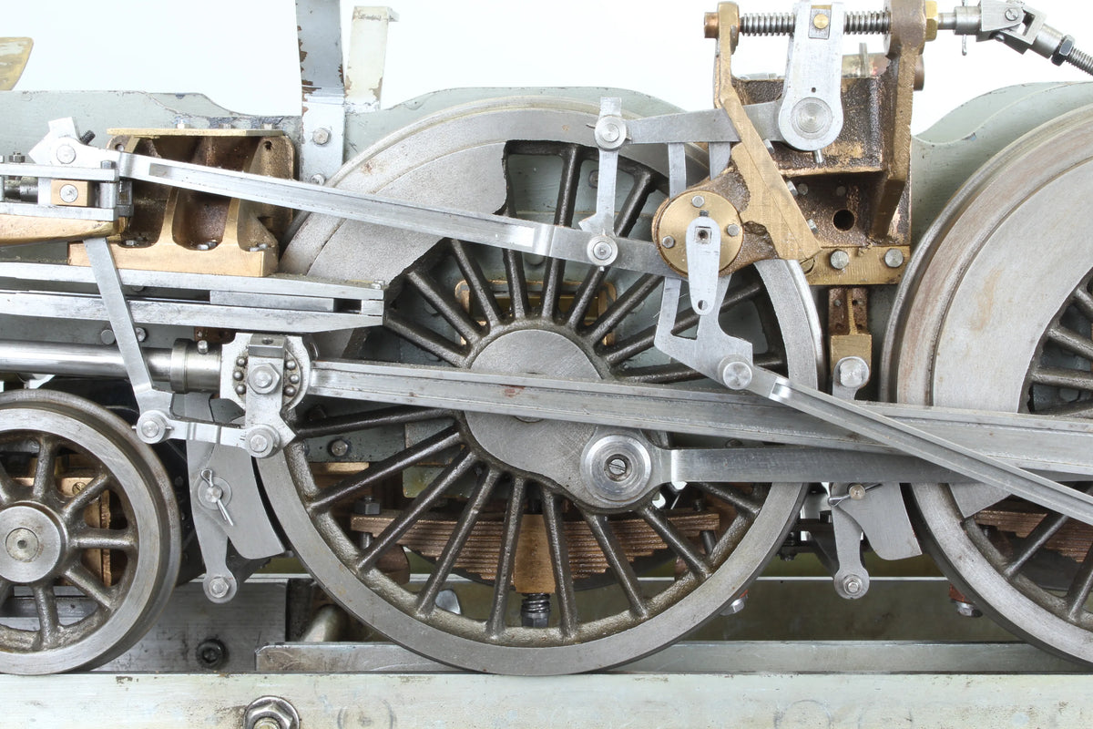 Part-built 5 inch gauge Britannia with commercial boiler