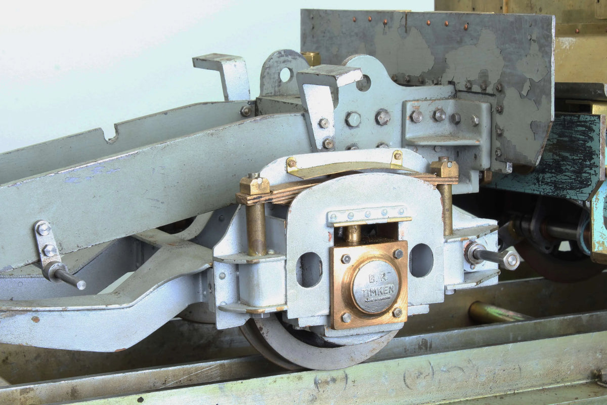 Part-built 5 inch gauge Britannia with commercial boiler