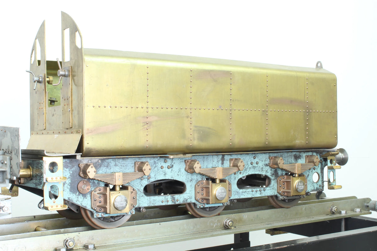 Part-built 5 inch gauge Britannia with commercial boiler