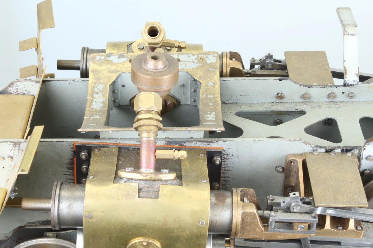 Part-built 5 inch gauge Britannia with commercial boiler