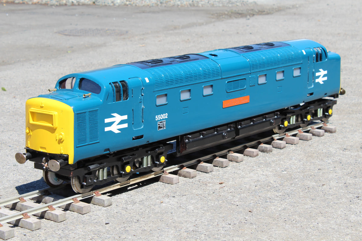 5 inch gauge Class 55 "Deltic" battery electric