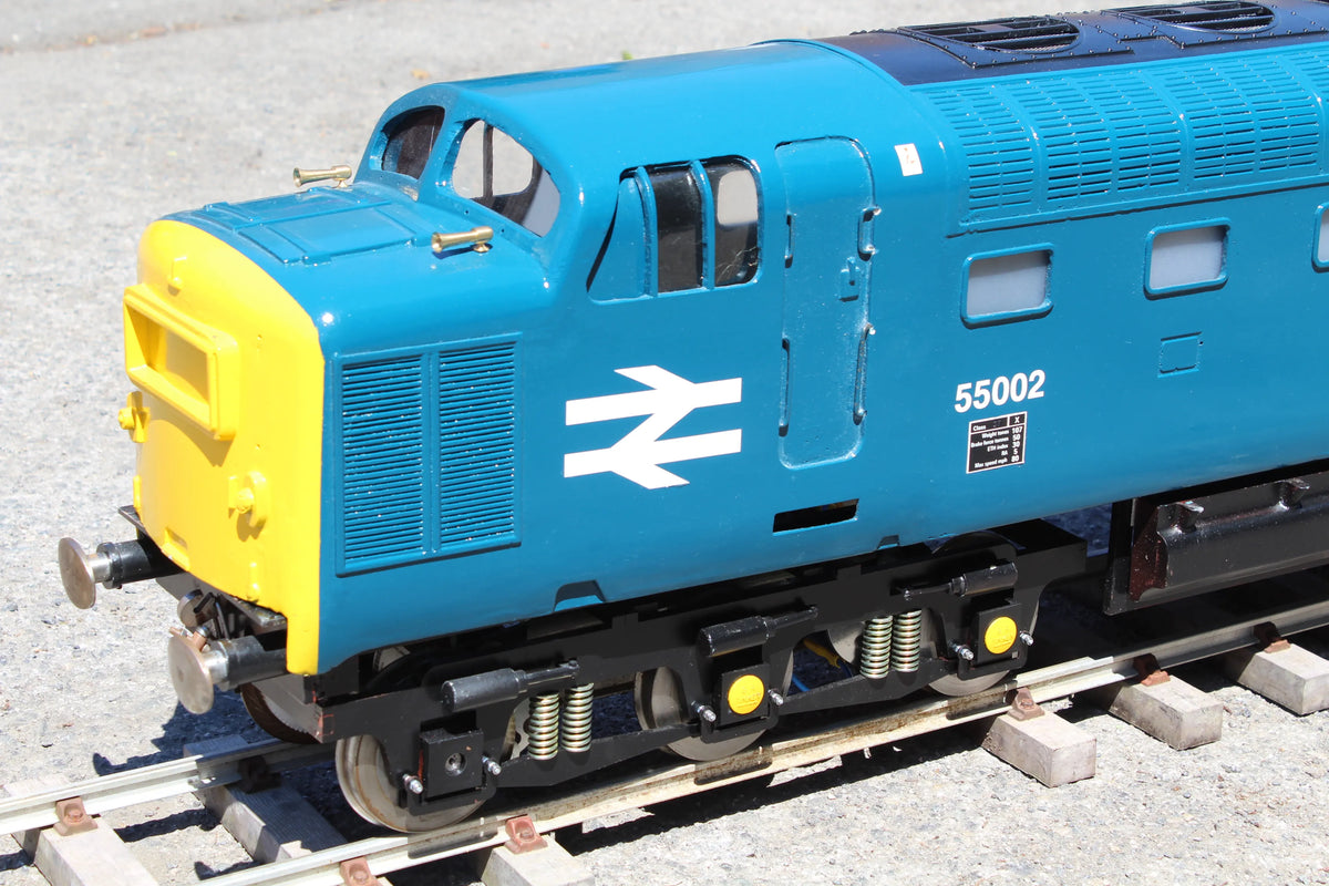 5 inch gauge Class 55 "Deltic" battery electric