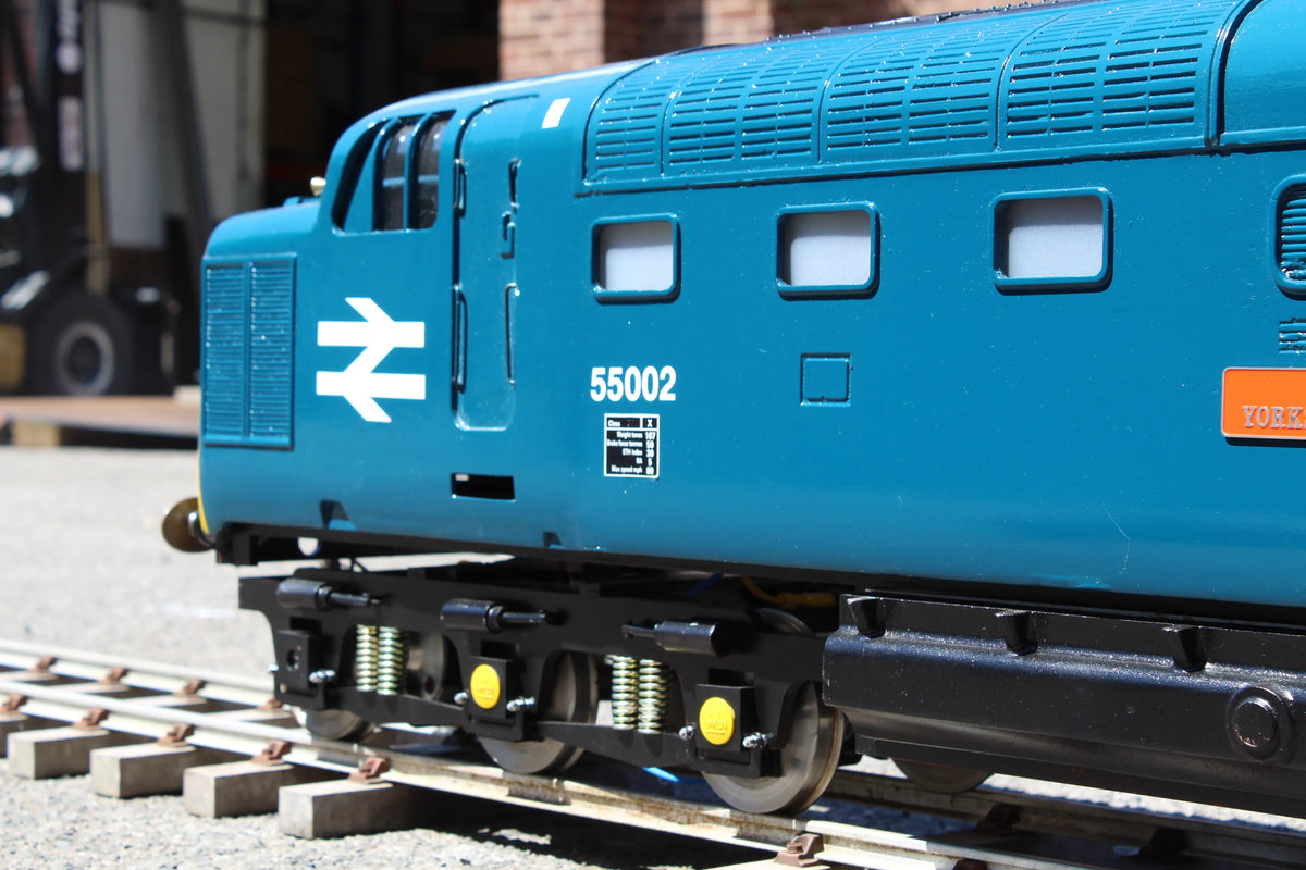 5 inch gauge Class 55 "Deltic" battery electric