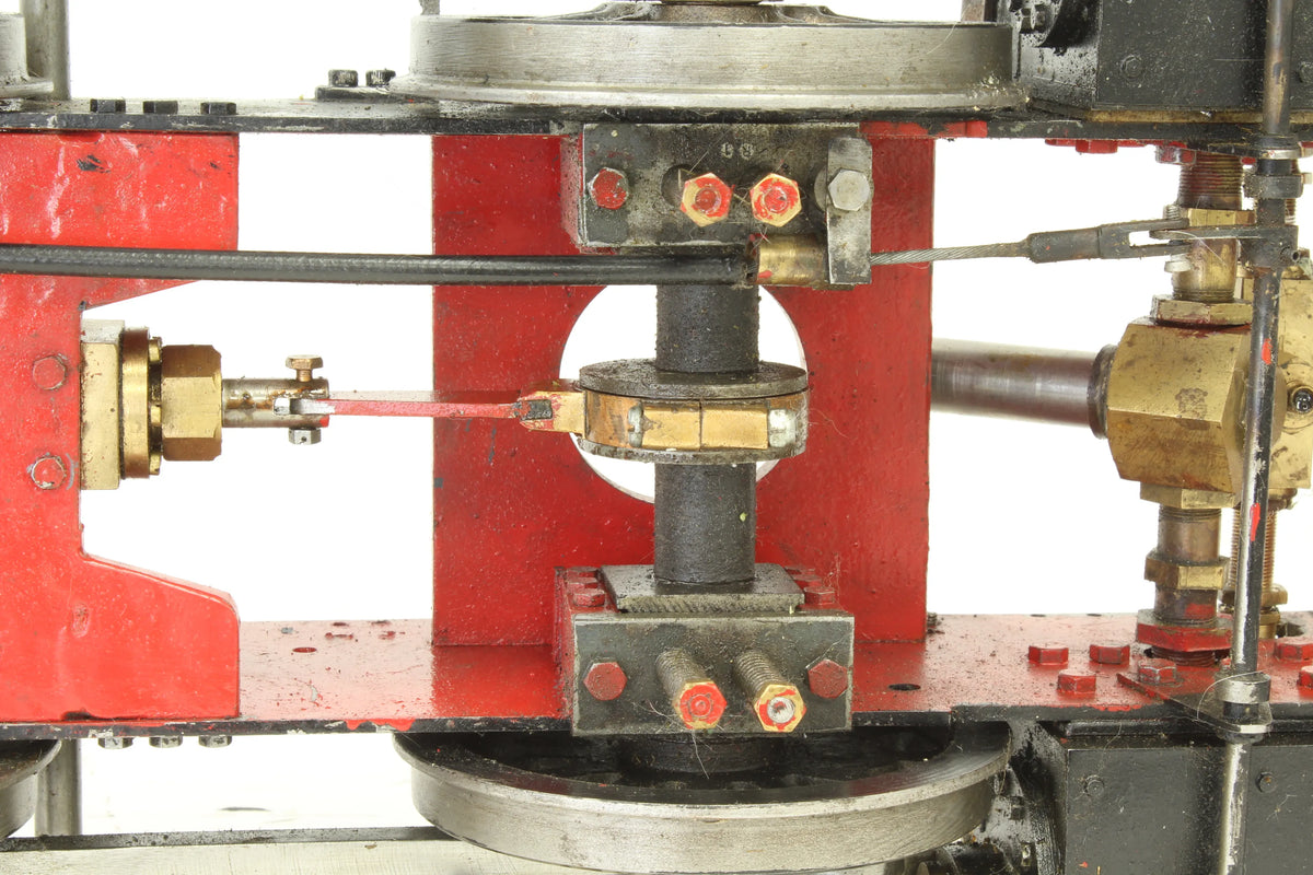 5 inch gauge part-built Simplex 0-6-0T